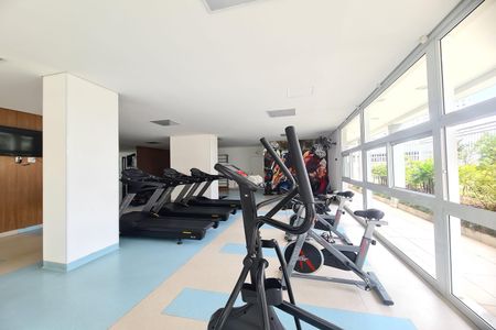 Apartamento à venda com 77m², 2 quartos e 2 vagasÁrea comum - Academia