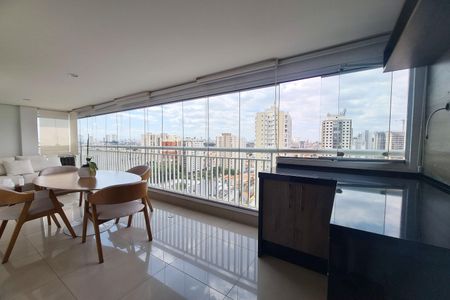 Apartamento à venda com 77m², 2 quartos e 2 vagasVaranda gourmet