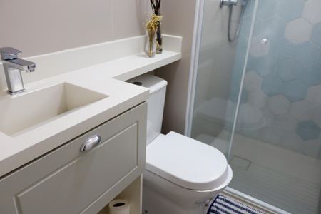 Apartamento à venda com 48m², 2 quartos e 1 vaga Apartamento à venda com 48m², 2 quartos e 1 vagaBanheiro
