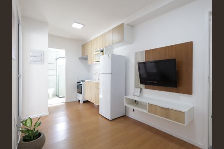 Sala de apartamento para alugar com 2 quartos, 35m² em Jardim Monte Kemel, São Paulo