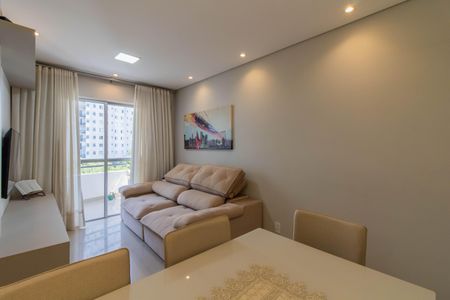 Sala de apartamento à venda com 2 quartos, 60m² em Jardim Testae, Guarulhos