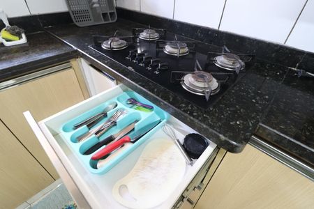 Casa para alugar com 100m², 2 quartos e 2 vagasCozinha