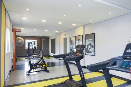 Apartamento à venda com 36m², 2 quartos e sem vaga Apartamento à venda com 36m², 2 quartos e sem vagaÁrea comum - Academia