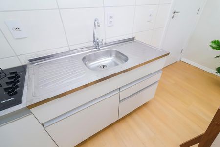 Apartamento à venda com 36m², 2 quartos e sem vagaCozinha e Área de Serviço