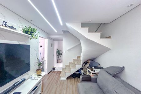 Sala de casa de condomínio à venda com 2 quartos, 90m² em Vila Esperança, São Paulo