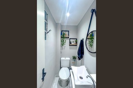 Lavabo de casa de condomínio à venda com 2 quartos, 90m² em Vila Esperança, São Paulo