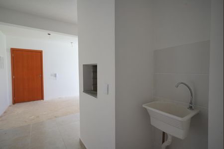 Apartamento para alugar com 90m², 2 quartos e 1 vagaCozinha e Área de Serviço