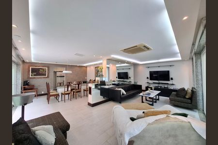 Sala/cozinha de casa à venda com 5 quartos, 325m² em Urca, Rio de Janeiro