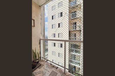 Varanda da Sala de apartamento para alugar com 2 quartos, 57m² em Vila Planalto, São Bernardo do Campo