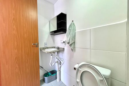 Apartamento para alugar com 26m², 1 quarto e sem vaga Apartamento para alugar com 26m², 1 quarto e sem vagaBanheiro da Suíte