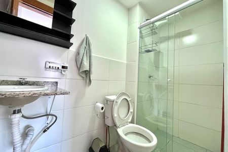 Banheiro da Suíte de apartamento para alugar com 1 quarto, 26m² em Vila da Saúde, São Paulo
