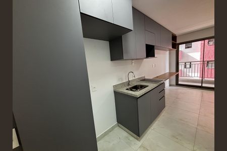 Studio para alugar com 25m², 1 quarto e sem vagaCozinha 