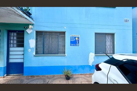 Apartamento para alugar com 45m², 2 quartos e 1 vagaPlaca instalada na fachada do imóvel 