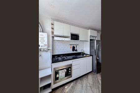 Apartamento à venda com 34m², 1 quarto e sem vagaCozinha e Área de Serviço