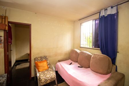 Sala de apartamento à venda com 2 quartos, 60m² em Parque Maracana, Contagem