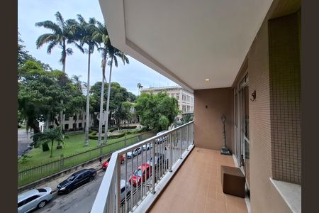 Varanda  de apartamento à venda com 2 quartos, 78m² em Flamengo, Rio de Janeiro