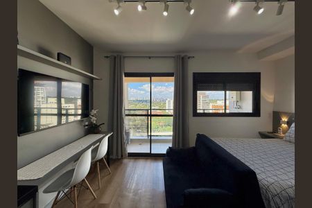 Quarto de kitnet/studio para alugar com 1 quarto, 27m² em Jardim das Acacias, São Paulo