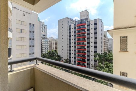Sacada de apartamento para alugar com 1 quarto, 82m² em Higienópolis, São Paulo
