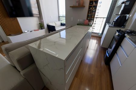 Apartamento para alugar com 52m², 2 quartos e 1 vagaSala_Cozinha