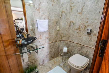 Lavabo de apartamento à venda com 3 quartos, 154m² em Jardim Bela Vista, Santo André