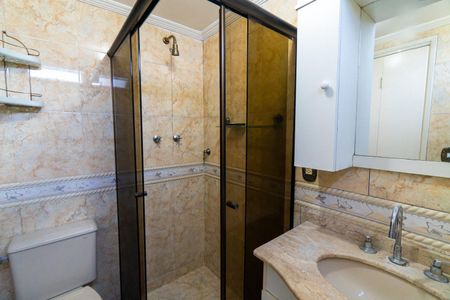 Banheiro da Suíte de apartamento à venda com 3 quartos, 75m² em Vila Campestre, São Paulo