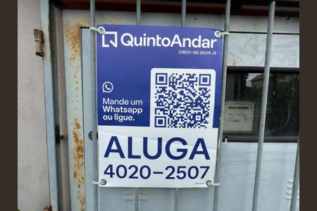 Studio para alugar com 20m², 1 quarto e 1 vagaPlaca instalada em 24/04/2026 - PLACA N º SWUA - 60