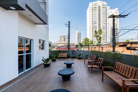 Apartamento para alugar com 28m², 1 quarto e sem vagaÁrea comum - Salão de festas