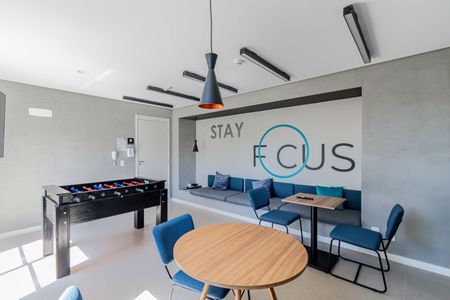 Apartamento para alugar com 28m², 1 quarto e sem vagaÁrea comum - Sala de jogos