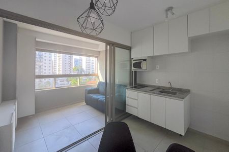 Sala/Cozinha de apartamento para alugar com 1 quarto, 30m² em Aclimação, São Paulo