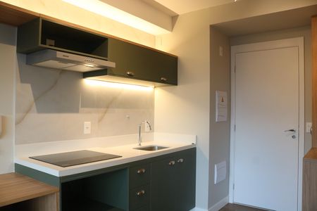 Studio para alugar com 32m², 1 quarto e sem vagaCozinha