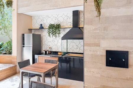 Apartamento para alugar com 75m², 2 quartos e 1 vagaChurrasqueira