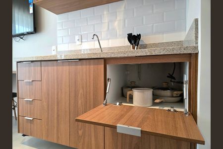 Apartamento para alugar com 25m², 1 quarto e sem vaga Apartamento para alugar com 25m², 1 quarto e sem vagaCozinha