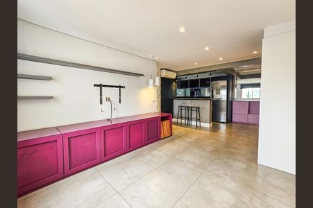 Sala de apartamento para alugar com 1 quarto, 50m² em Brooklin, São Paulo