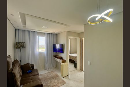 Sala de apartamento para alugar com 2 quartos, 44m² em Vila Nova Bonsucesso, Guarulhos