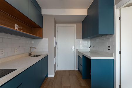 Apartamento para alugar com 33m², 1 quarto e sem vagaCozinha Americana