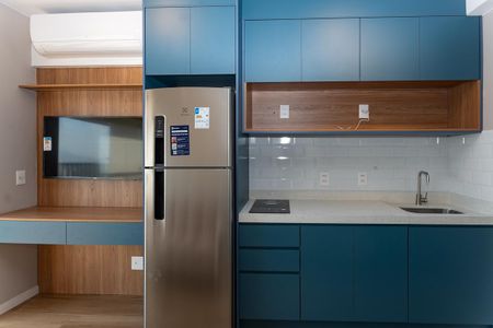 Apartamento para alugar com 33m², 1 quarto e sem vagaCozinha Americana