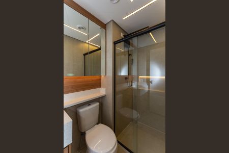 Apartamento para alugar com 33m², 1 quarto e sem vagaBanheiro do quarto 1 Suíte