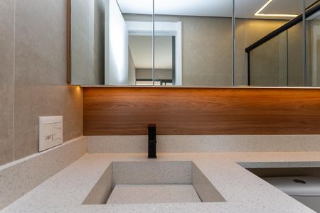 Apartamento para alugar com 33m², 1 quarto e sem vagaBanheiro do quarto 1 Suíte