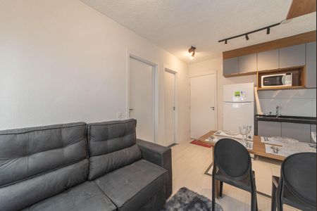 Sala de apartamento para alugar com 2 quartos, 32m² em Jardim Caravelas, São Paulo
