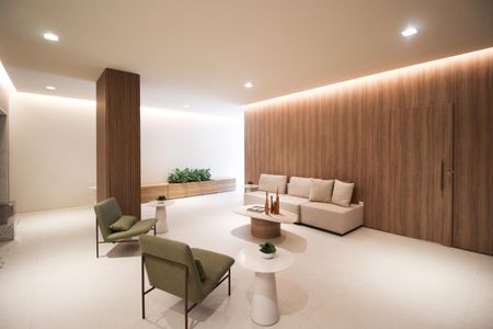 Studio à venda com 28m², 1 quarto e sem vagaHall