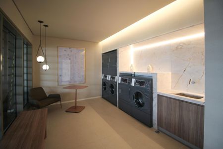 Studio à venda com 28m², 1 quarto e sem vagaLavanderia