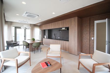 Studio à venda com 28m², 1 quarto e sem vagaÁrea comum - Salão de festas