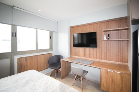 Suíte  de kitnet/studio para alugar com 1 quarto, 28m² em Indianópolis, São Paulo