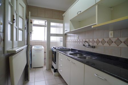 Cozinha  de apartamento à venda com 1 quarto, 39m² em Petrópolis, Porto Alegre