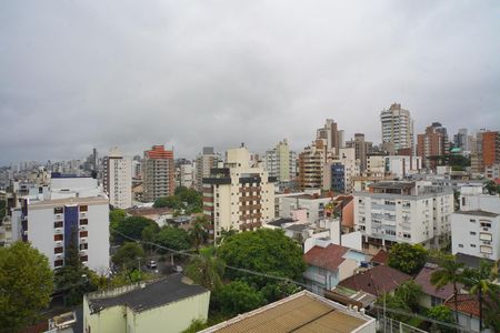 Sala_Vista  de apartamento à venda com 1 quarto, 39m² em Petrópolis, Porto Alegre