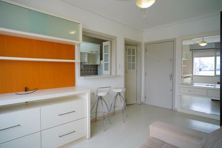 Sala de apartamento à venda com 1 quarto, 39m² em Petrópolis, Porto Alegre