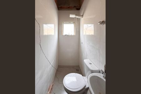 Banheiro Social de apartamento para alugar com 1 quarto, 45m² em Jardim Maria Cecilia, São Bernardo do Campo