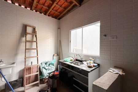 Cozinha  de apartamento para alugar com 1 quarto, 45m² em Jardim Maria Cecilia, São Bernardo do Campo