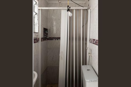 Banheiro Social de kitnet/studio para alugar com 1 quarto, 45m² em Jardim Maria Cecilia, São Bernardo do Campo