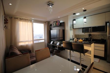 Sala de apartamento à venda com 2 quartos, 44m² em Canhema, Diadema